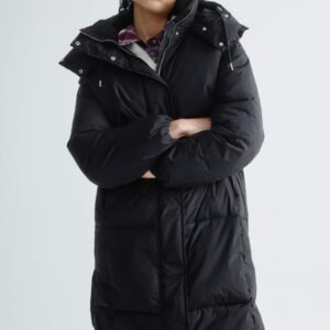 SELA quilted coat with hood