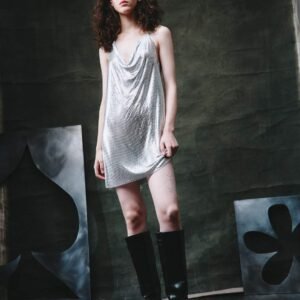 Metallic dress