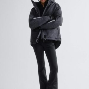 Ski jacket made of a technological membrane